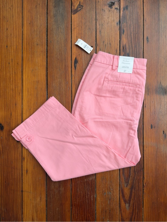 Talbots Pants - Talbots Pink Perfect Skimmer Slim-Leg Pants
